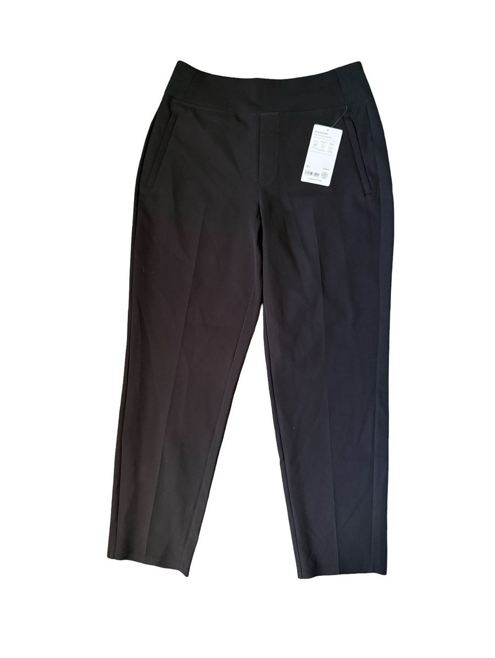 Athleta Endless Black Straight Leg Pants Size 8 - Picture 3 of 5
